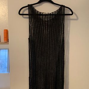 Paloma Wool Zaire Open Knit Midi Dress